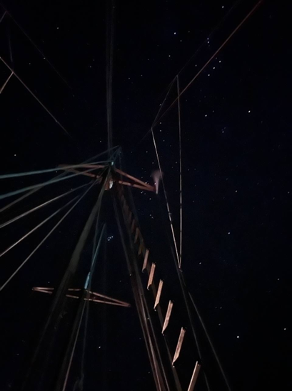 The beautiful night sky